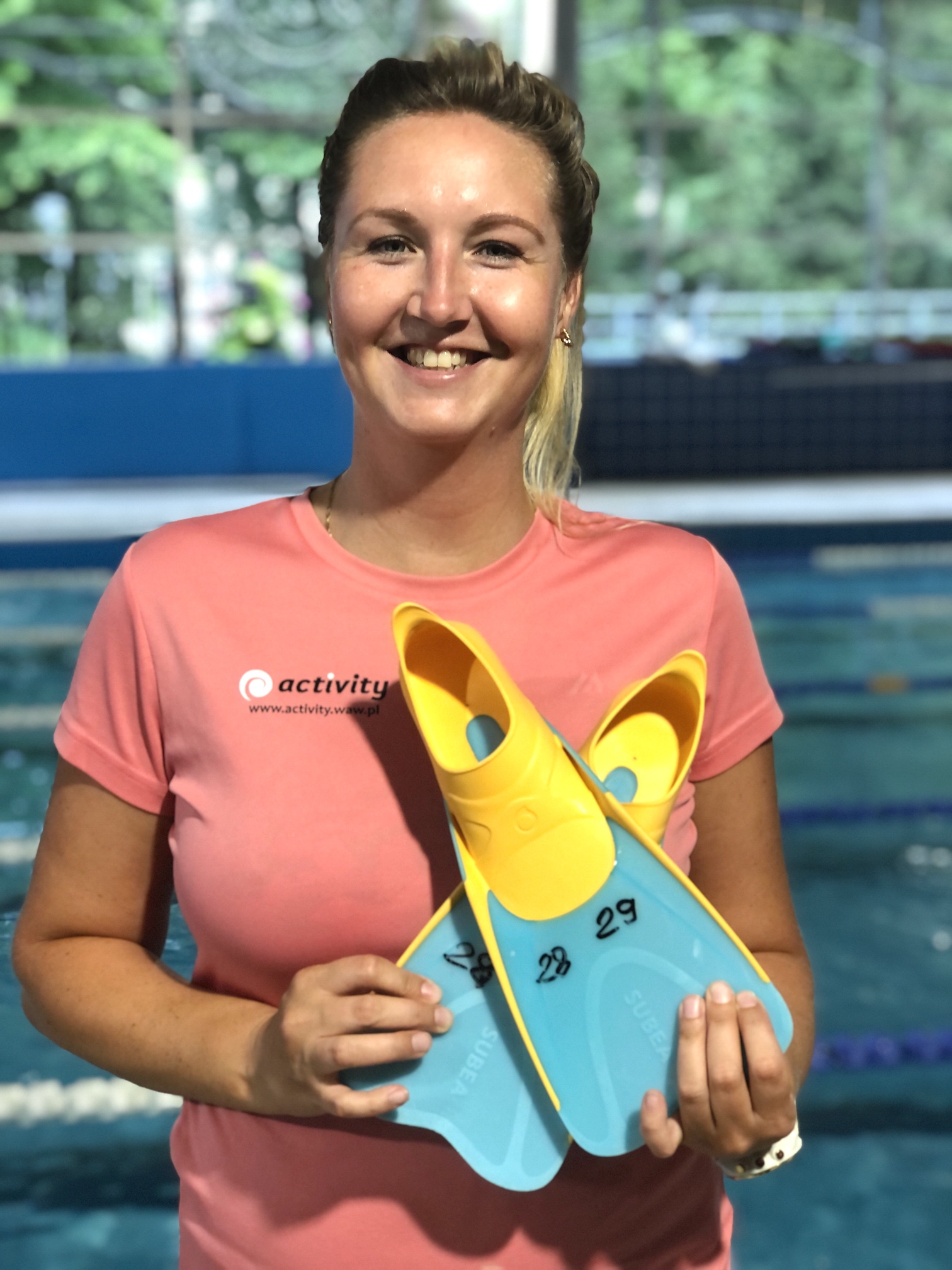 Izabela Bernat instruktor pływania w Actvity Szkoła Pływania Katarzyny Hutny